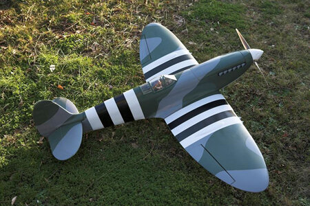Spitfire Mk I Plan 72' Span 60 Size by Jerry White