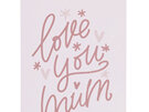 Splosh Mother's Day Love You Mum Card