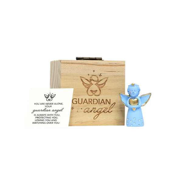 Splosh Pocket Promise : Guardian Angel  protecting charm figurine