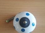Spotted Knobs - Black, Blue and Red