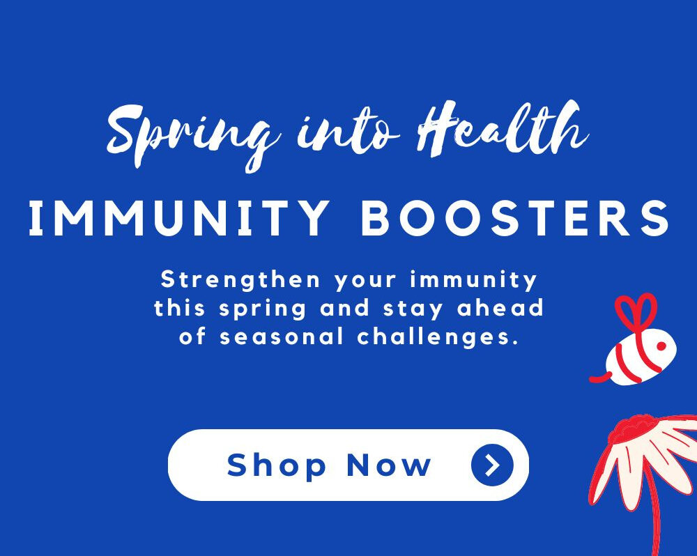 Spring allergy product banner