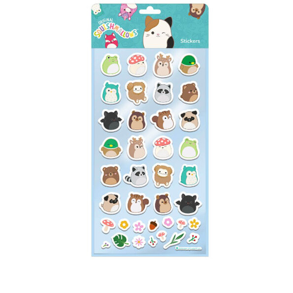 Squishmallows Cottage Collection Stickers Sheet