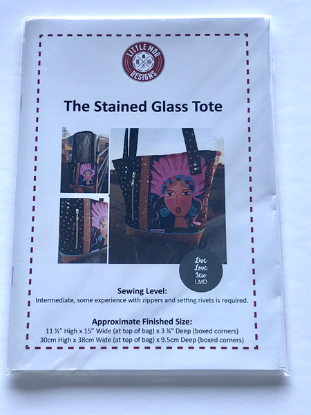 Stained Glass Tote Bag Pattern