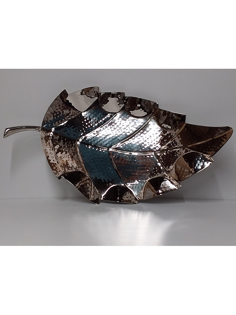 #stainless#steel#leaf#tray#platter