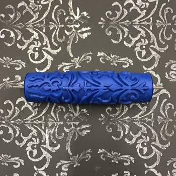 Stamping Roller only:  Serenity Damask