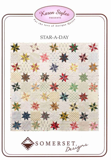 Star A Day by Karen Styles (Pattern + Acrylic Templates)