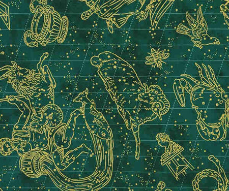 Star Maps Zodiac Emerald 21465-40