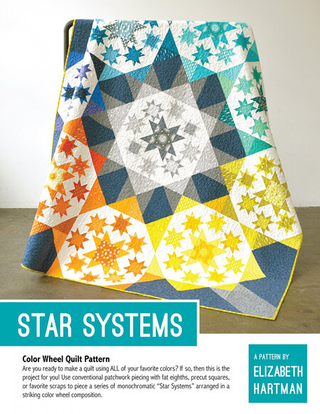 Star Systems Quilt from Elizabeth Hartman