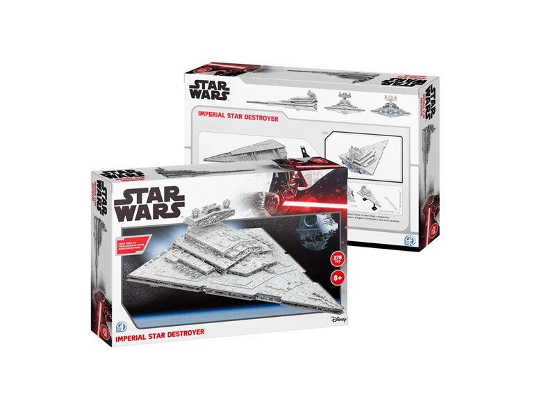 Star Wars 3D Paper Models: Imperial Star Destroyer 278 Piece Puzzle with Glue