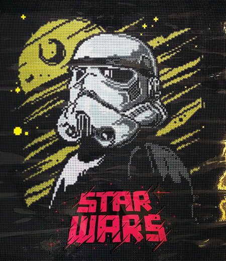 Star Wars Trooper Bold and Graphic - Diamond Dotz