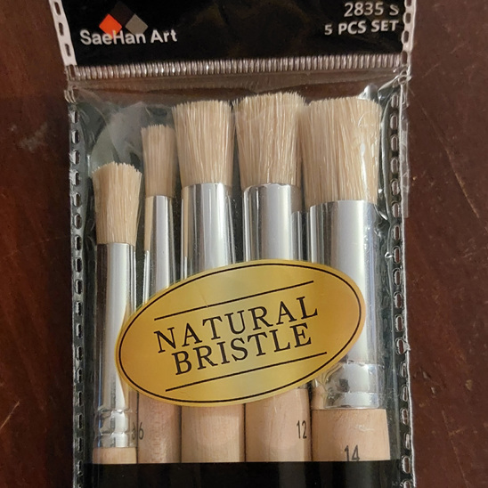 Stencil Brush 5pc Set