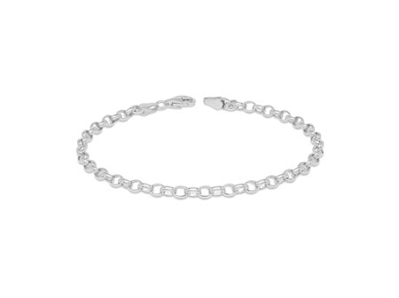 Sterling Silver Belcher Chain Bracelet