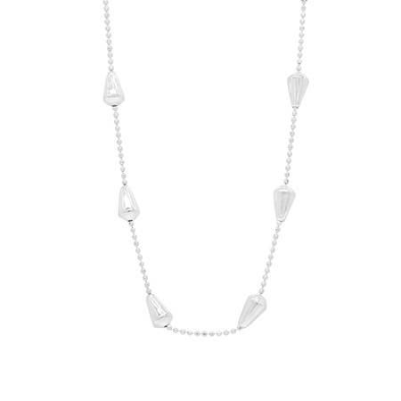 Sterling Silver Bell Detail Necklace