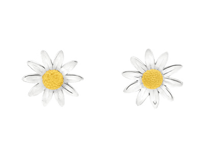 Sterling Silver Daisy Jewellery - The Village Goldsmith