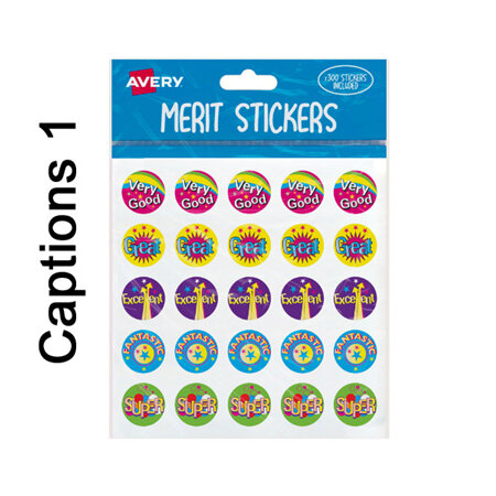 Stickers Avery Merit - 22mm