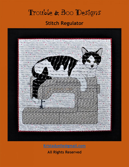 Stitch Regulator Quilt Pattern from Trouble & Boo Designs