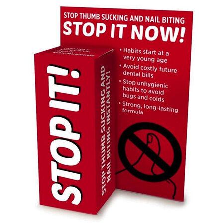 STOP-IT THUMB SUCKING AND NAIL BITING PREVENTION