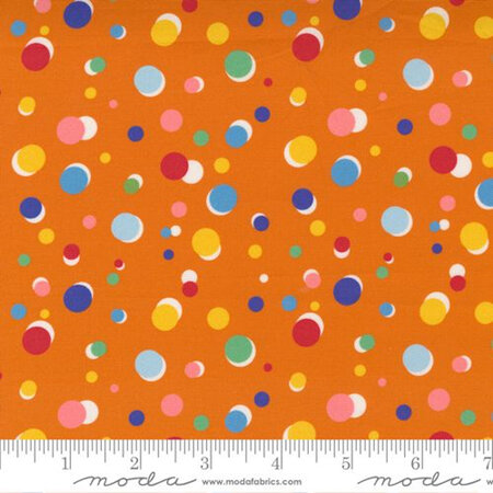 Story Time Happy Dots Orange 21795-13