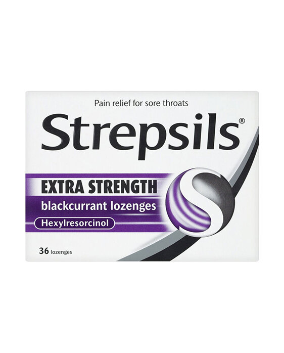 Strepsils Extra BlackCurrant Lozenges 36