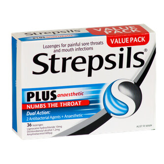 Strepsils Plus Lozenges (with Anaesthetic)