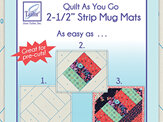 Strip Mug Mats Sewing Kit by June Tailor