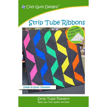 Strip Tube Ribbons Quilt Pattern