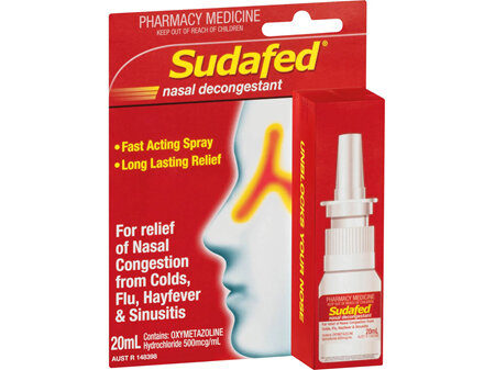 SUDAFED Nasal Spray 20ml :