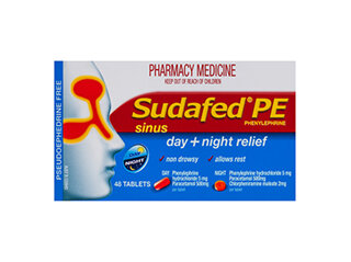 SUDAFED PE DAY & NGHT TAB 48