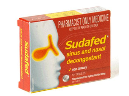 Sudafed Sinus & Nasal Decongestant 12 Tablets