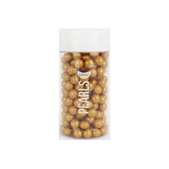 Sugar pearls - gold - 80gram