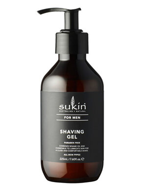 Sukin for Men Shaving Gel 225ml