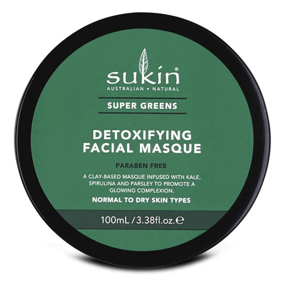 Sukin Super Greens Detoxifying Facial Mask 100ml