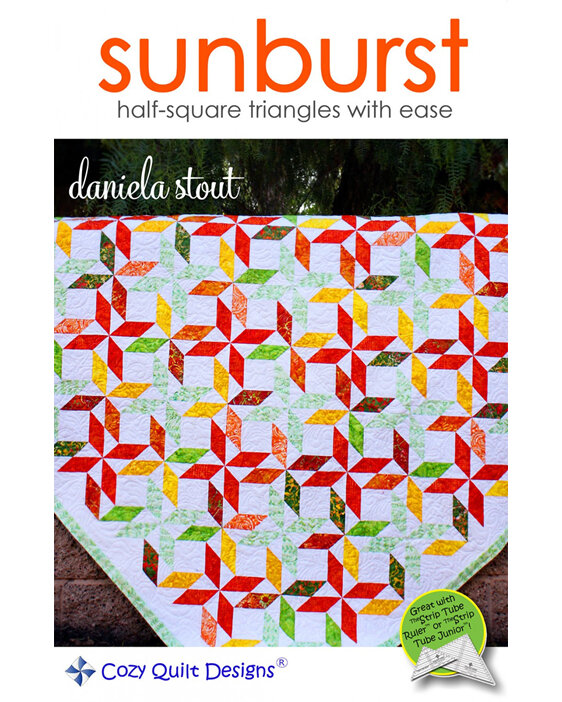 Sunburst Quilt Pattern from Cozy Quilt Designs