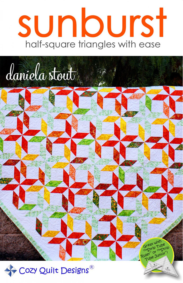 Sunburst Quilt Pattern from Cozy Quilt Designs