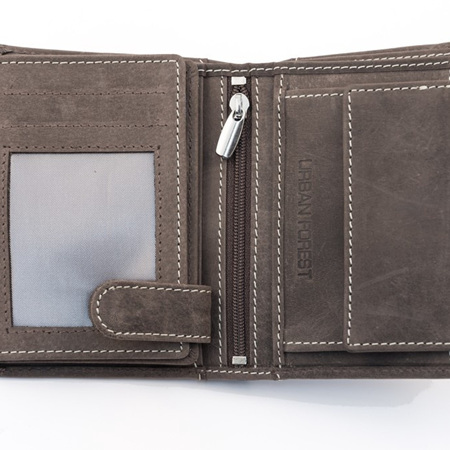 Sundance Leather Wallet Taupe
