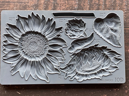 Sunflowers IOD Decor Mould