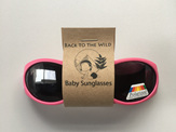 Sunglasses eco friendly pink navy blue black baby 0-2 years