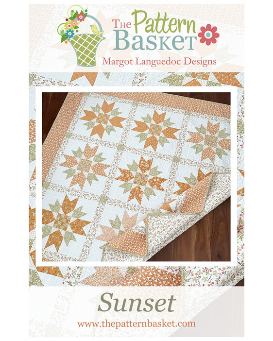 Sunset Quilt Pattern from The Pattern Basket