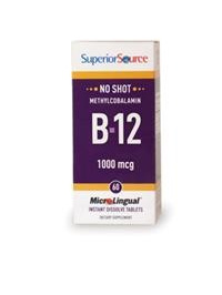 Superior Source Microlingual Methycobalamin B-12, 1000mcg
