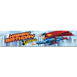 Superman Party Banner