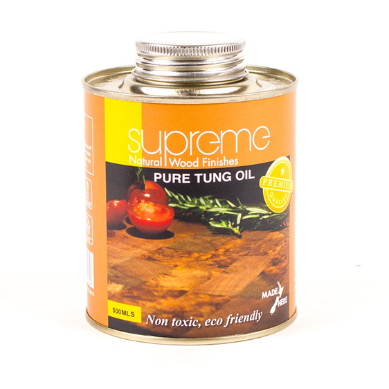 supreme pure tung oil - 500ml - made in new zealand