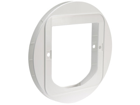 SurePet Cat Flap Mounting Adaptor White