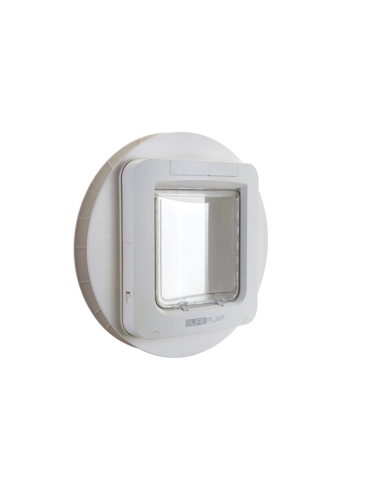 SurePet Cat Flap Mounting Adaptor White