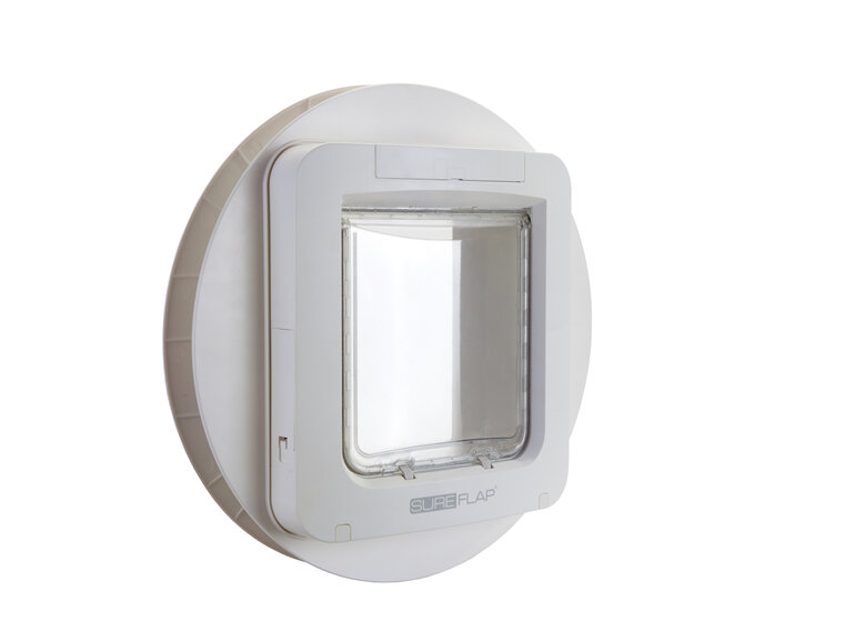 SurePet Cat Flap Mounting Adaptor White