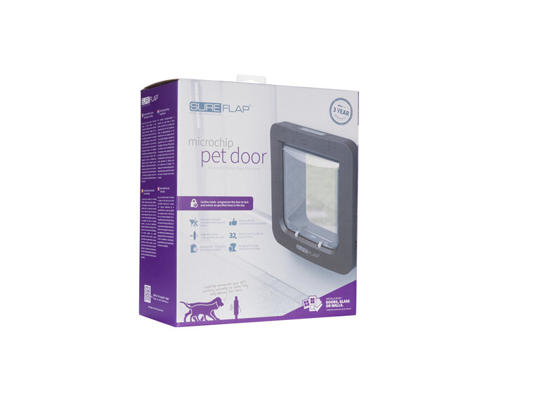 SurePet Microchip Pet Door Brown