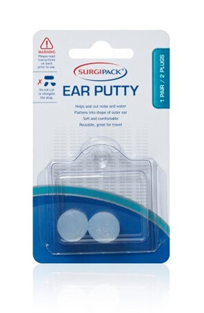 SurgiPack Ear Putty Ear Plugs 1 Pair