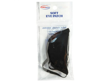 SurgiPack Soft Eye Patch Black