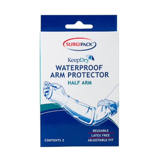 SURGIPACK WATERPROOF ARM PROTECTOR HALF ARM - 2 PACK