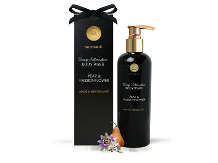 Surmanti  Pear & Passionflower Body Wash - Soap Alternative 300ML