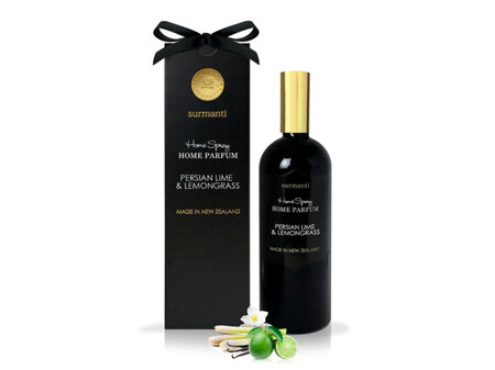 Surmanti  Persian Lime & Lemongrass Room Spray Home Parfum - Odour Eliminator